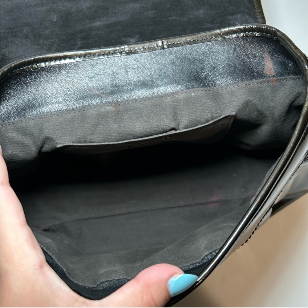 Authentic Fendi patent leather brown B-Bag - Picture 14 of 15